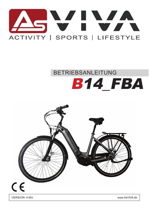 City E-Bike Stadtfalter B14 – Grigio/Bianco