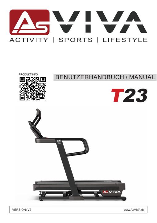 Tapis roulant T23 Pro Climb Treadmill