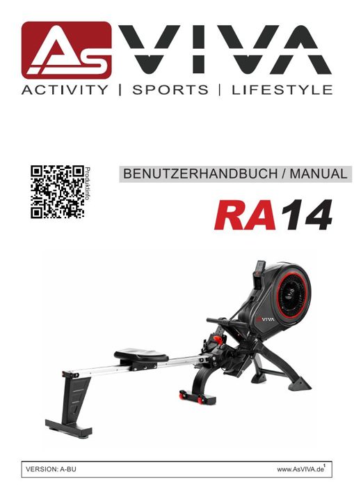 Vogatore Magnetic Rower RA14