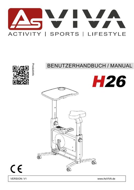 Desk-Bike & cyclette H26