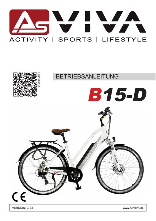 City E-Bike B15 – 28 pollici – Grigio/Bianco