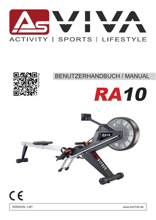 Rowing Machine & Ergometer RA10 Pro