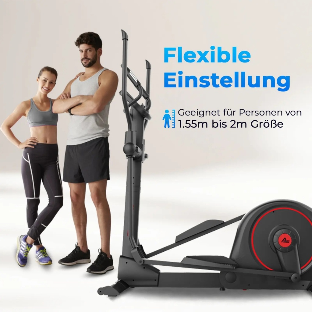 Flexible Einstellung für jede Körpergröße