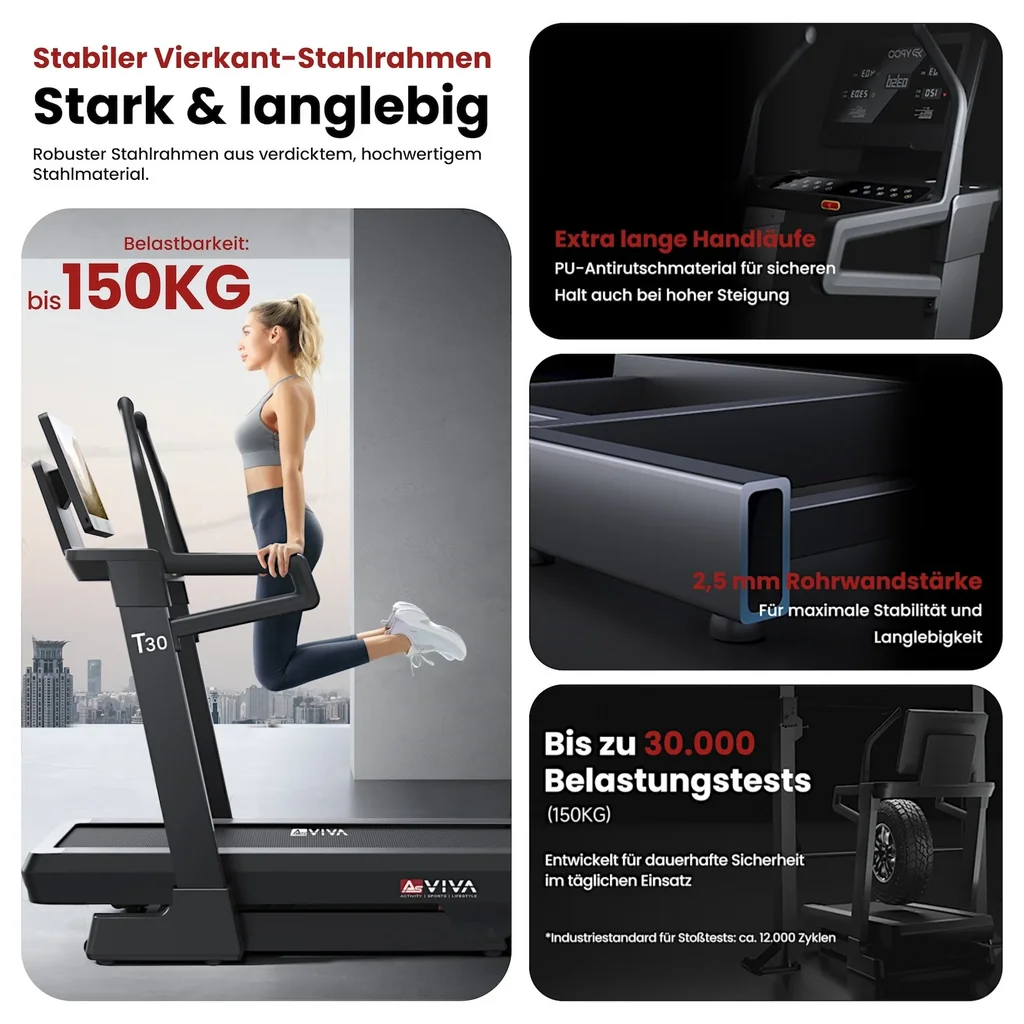 Stabiler Vierkant-Stahlrahmen – stark & langlebig