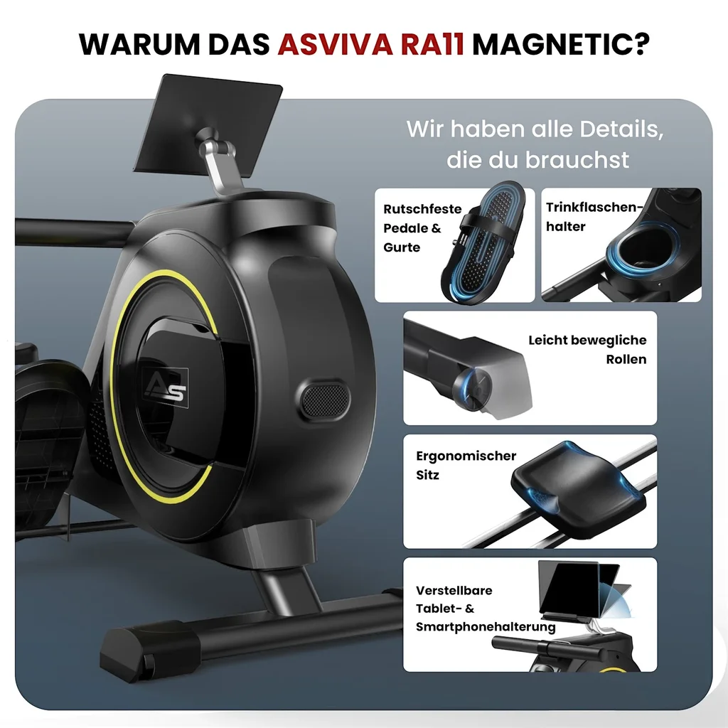 magnetisches-rudergeraet-asviva-ra11-bauteile