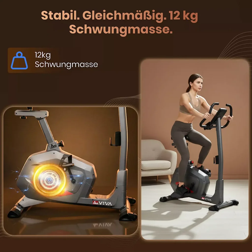 12 kg Schwungmasse für einen runden Lauf