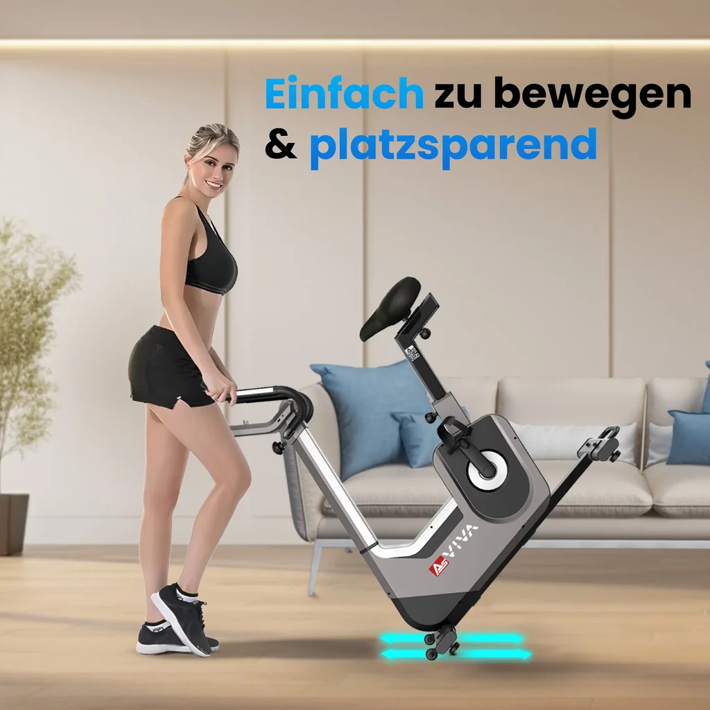 Platzsparend verstaubar & mit Transportrollen