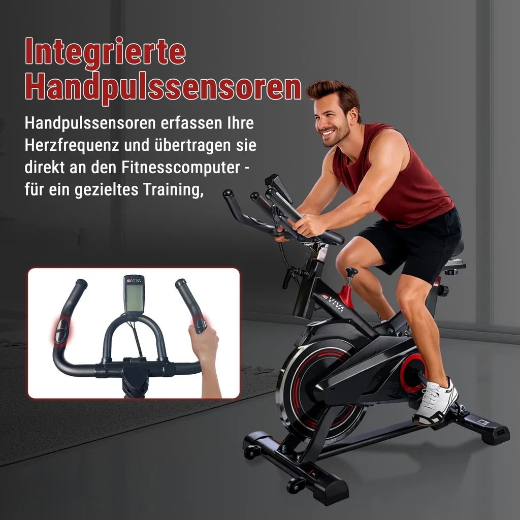 Handpulssensoren für pulsorientiertes Training