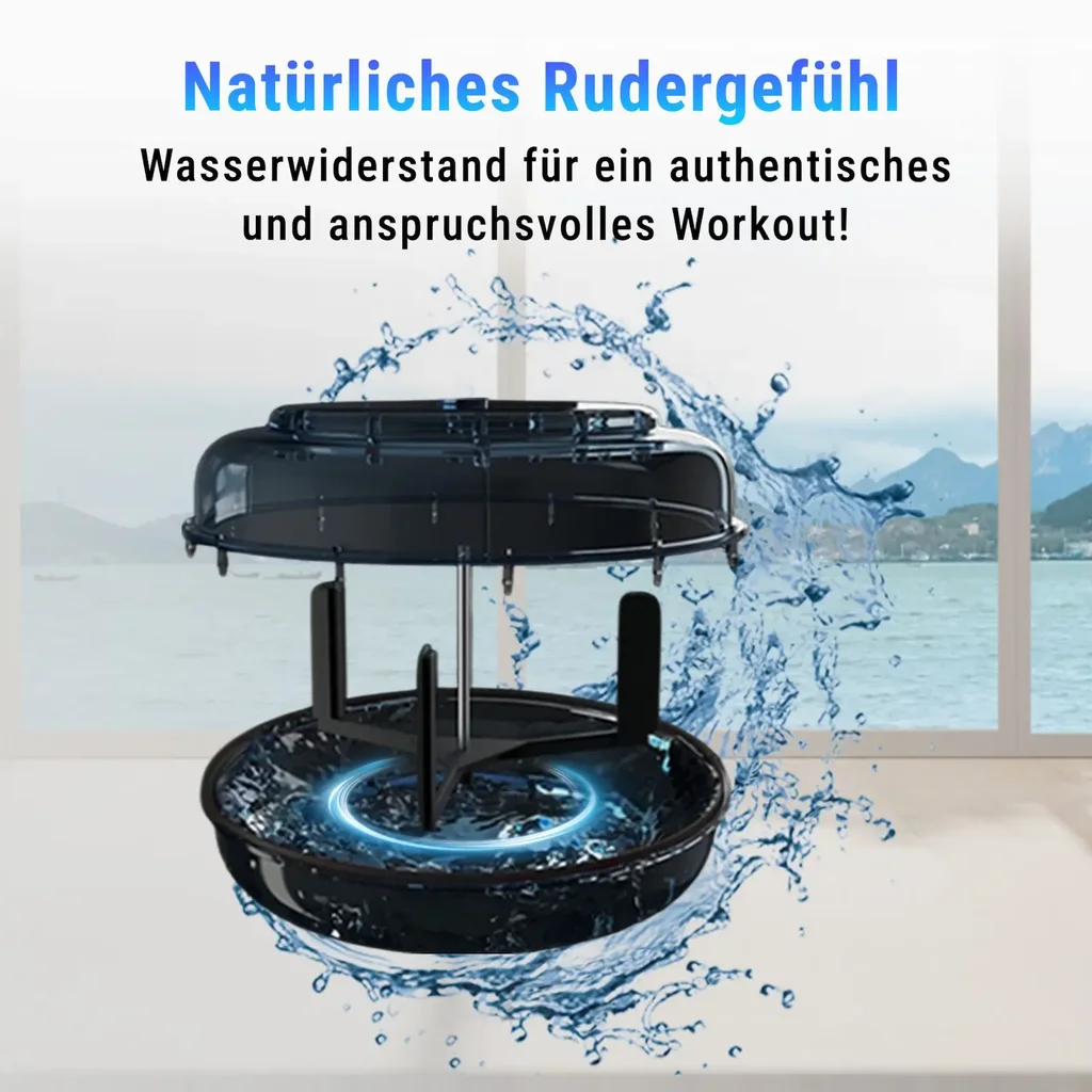 Echtes Rudergefühl – wie auf dem Wasser