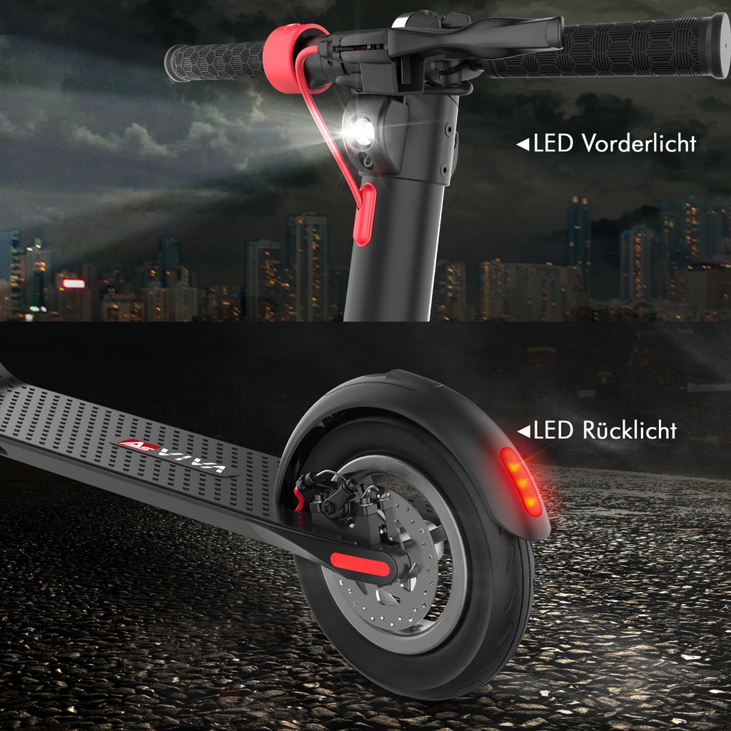 LED-Beleuchtung vorne und hinten