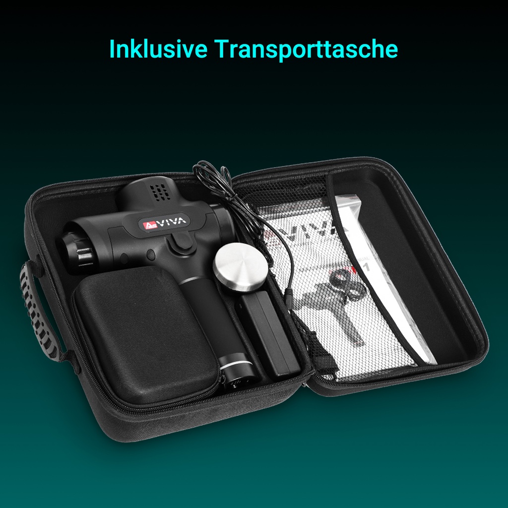 Inklusive praktischer Transporttasche