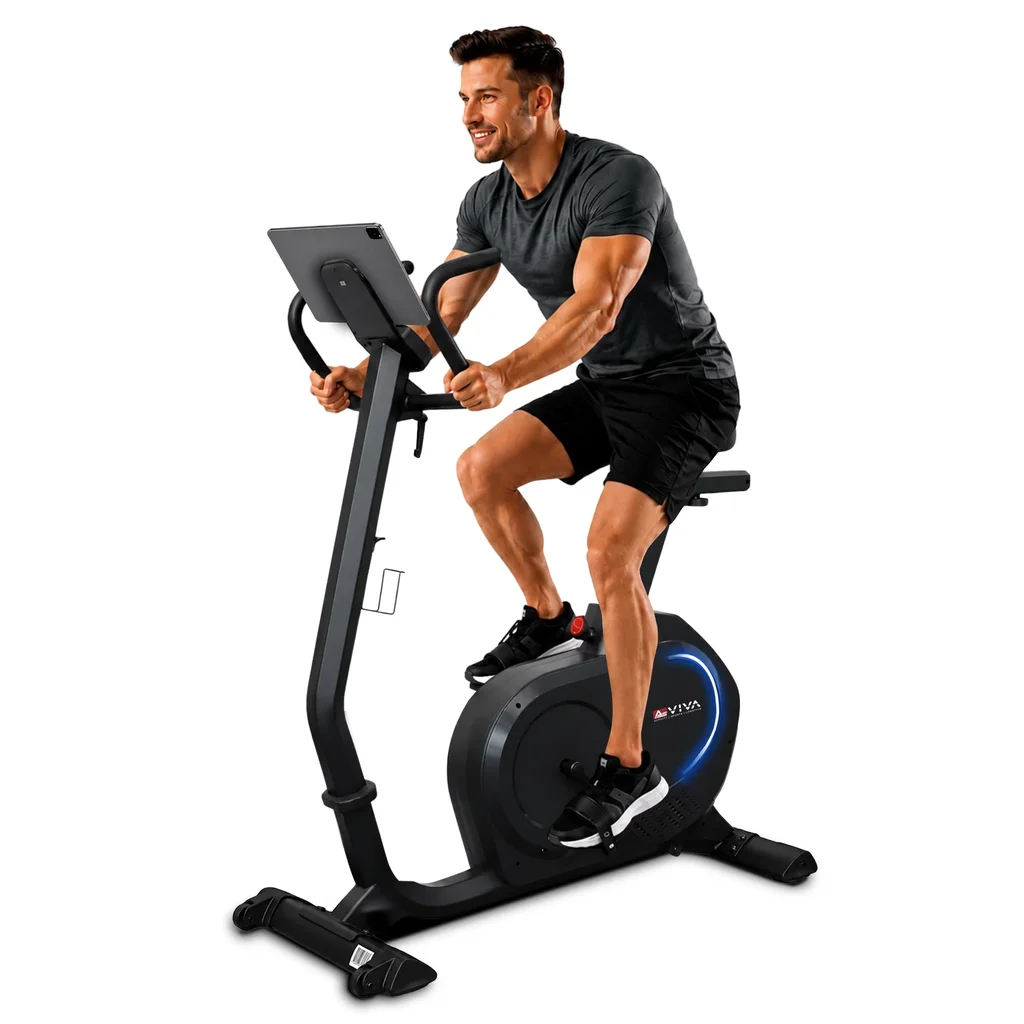 Ergometr rower stacjonarny LED H12 z niskim wejściem